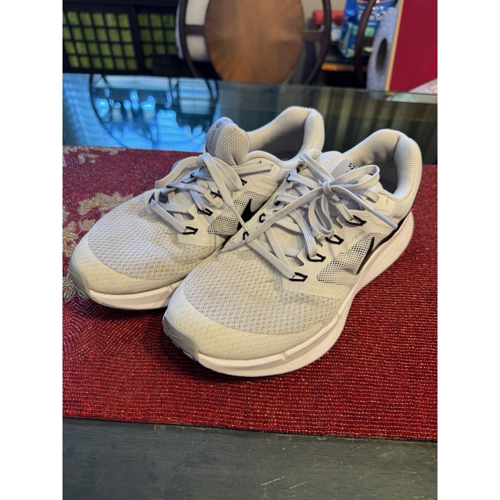 Nike Flex Experience Run 11 Women's Size 7 White Black Running Shoes DR2695-005